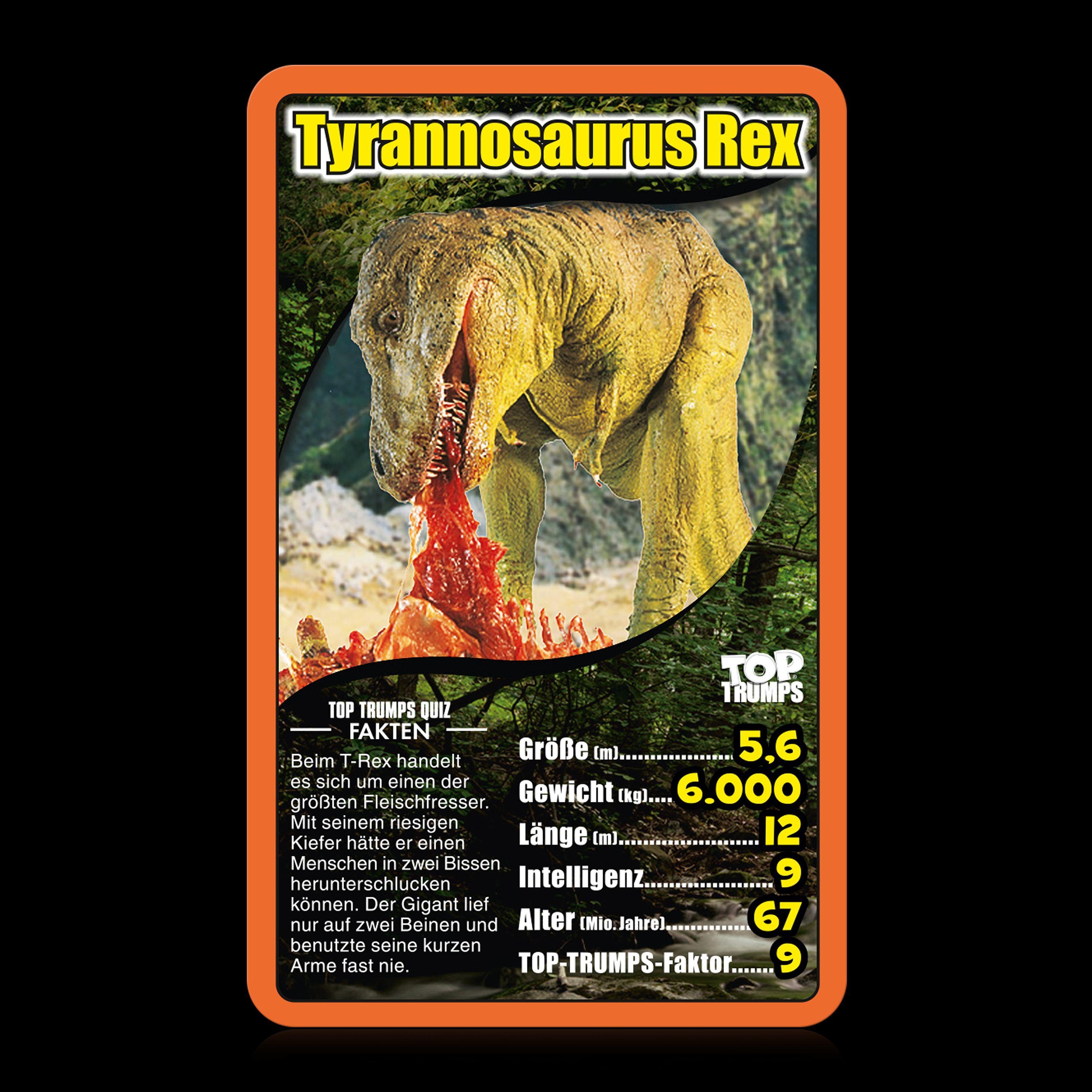 Beispielinhalt (Bild) Top Trumps Dinosaurier