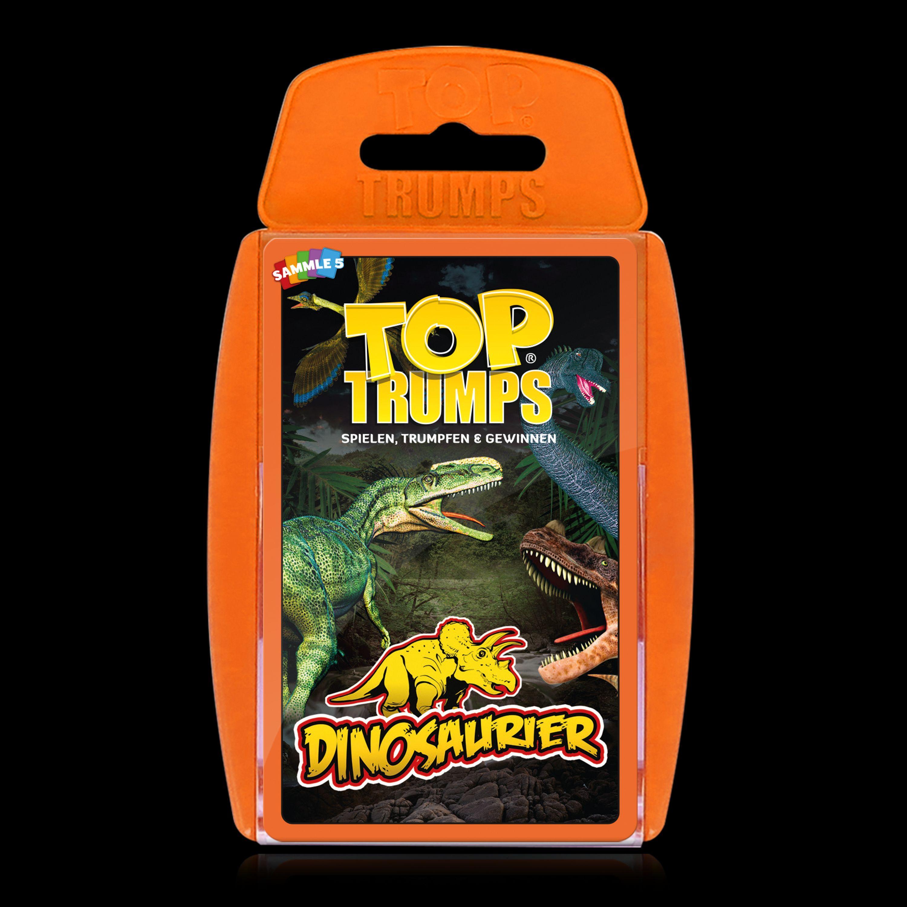 Vorderes Coverbild Top Trumps Dinosaurier