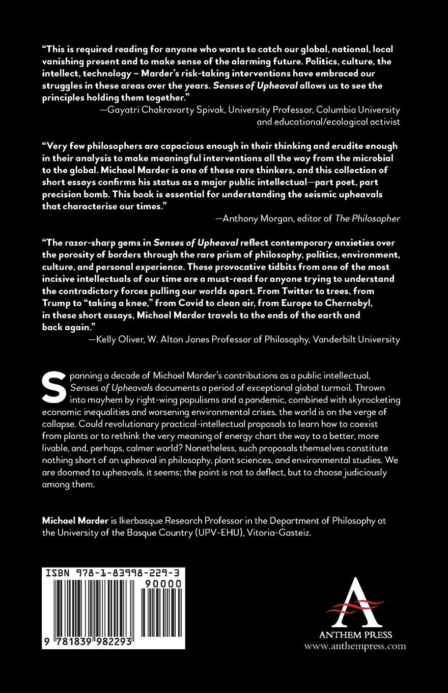 Rückseitencover Senses of Upheaval