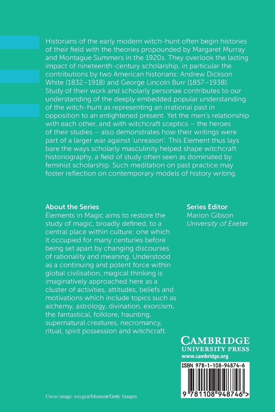 Rückseitencover The War on Witchcraft