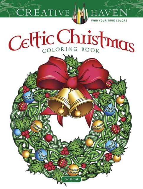Vorderes Coverbild Creative Haven Celtic Christmas Coloring Book