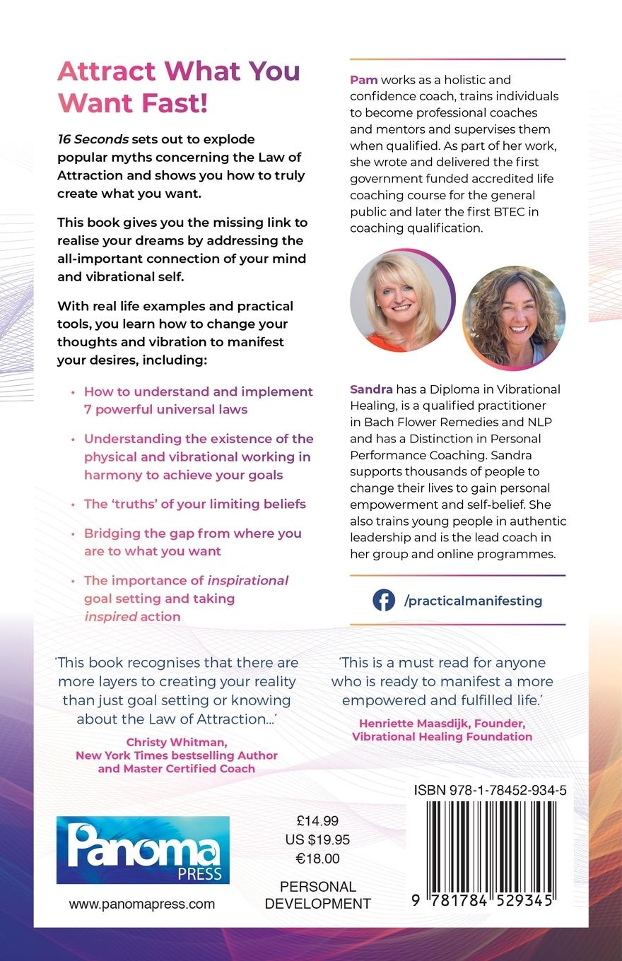 Rückseitencover 16 Seconds