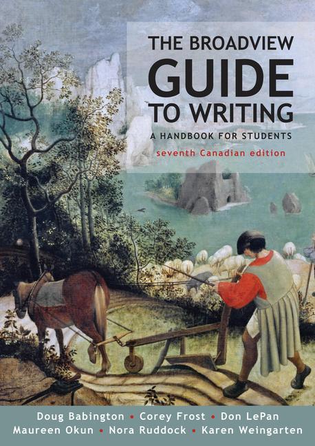 Vorderes Coverbild The Broadview Guide to Writing - Seventh Canadian Edition