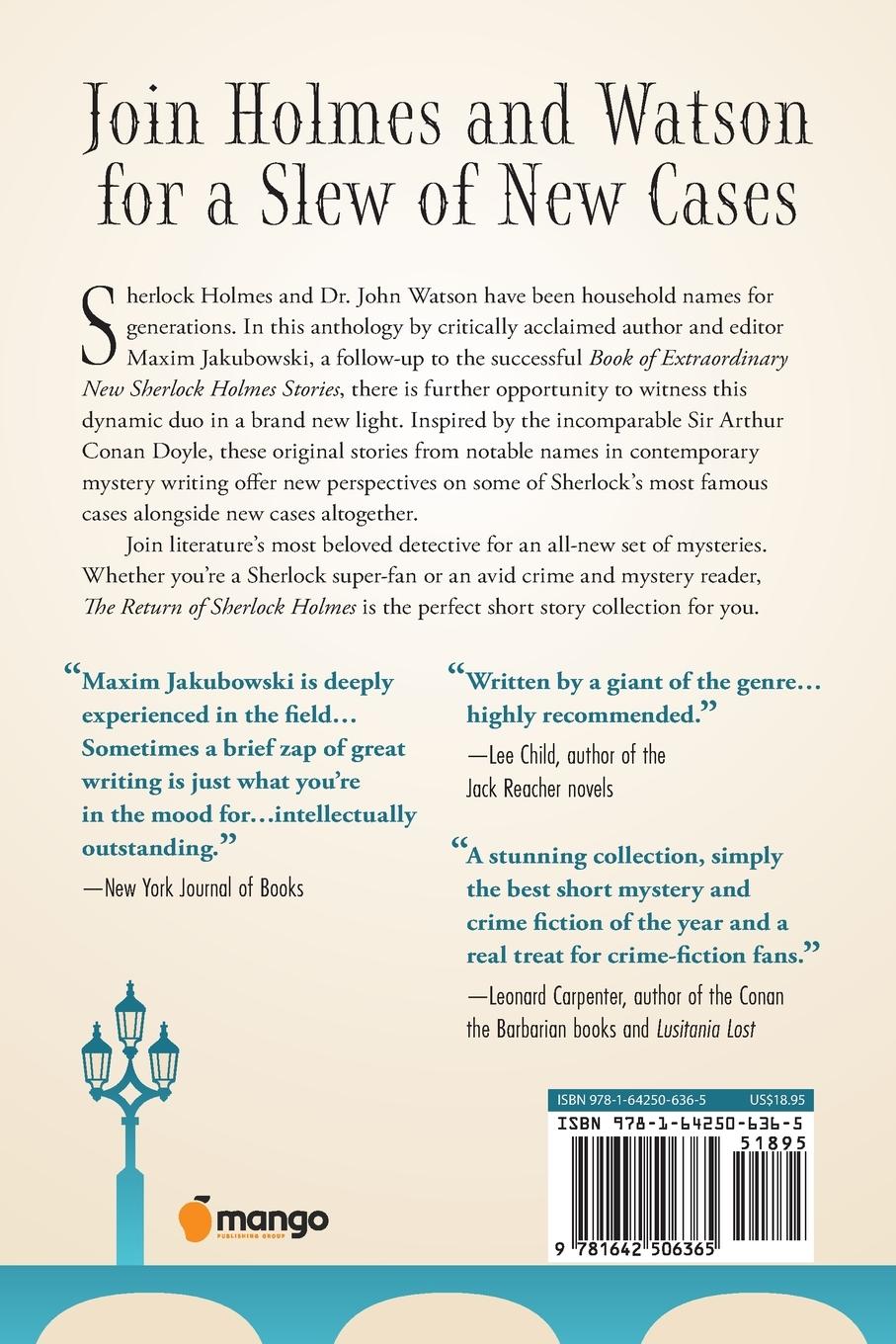 Rückseitencover The Return of Sherlock Holmes