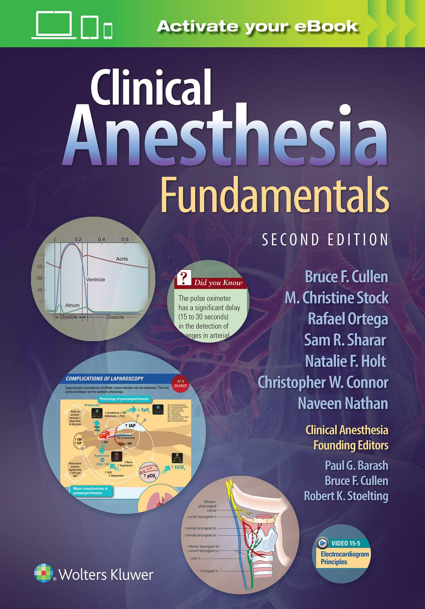 Vorderes Coverbild Clinical Anesthesia Fundamentals: Print + Ebook with Multimedia