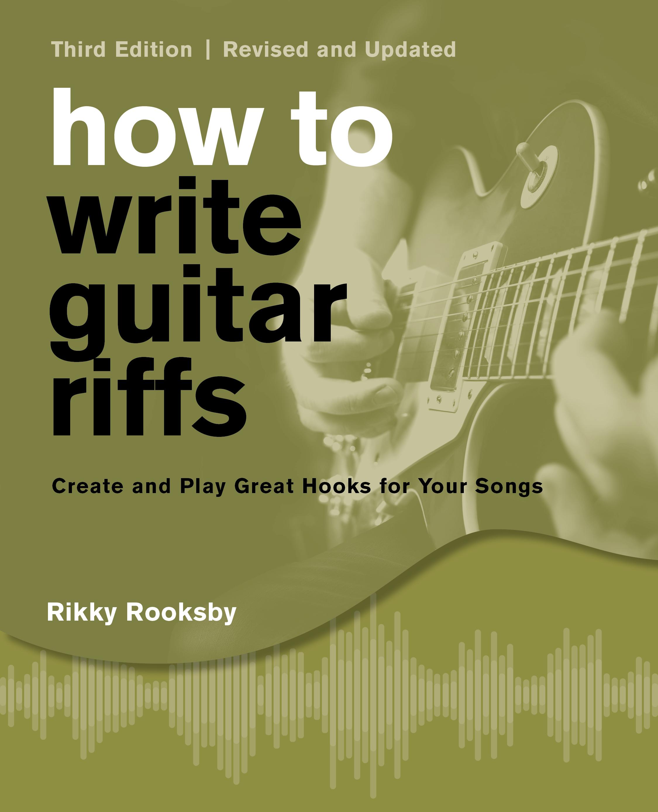 Vorderes Coverbild How to Write Guitar Riffs