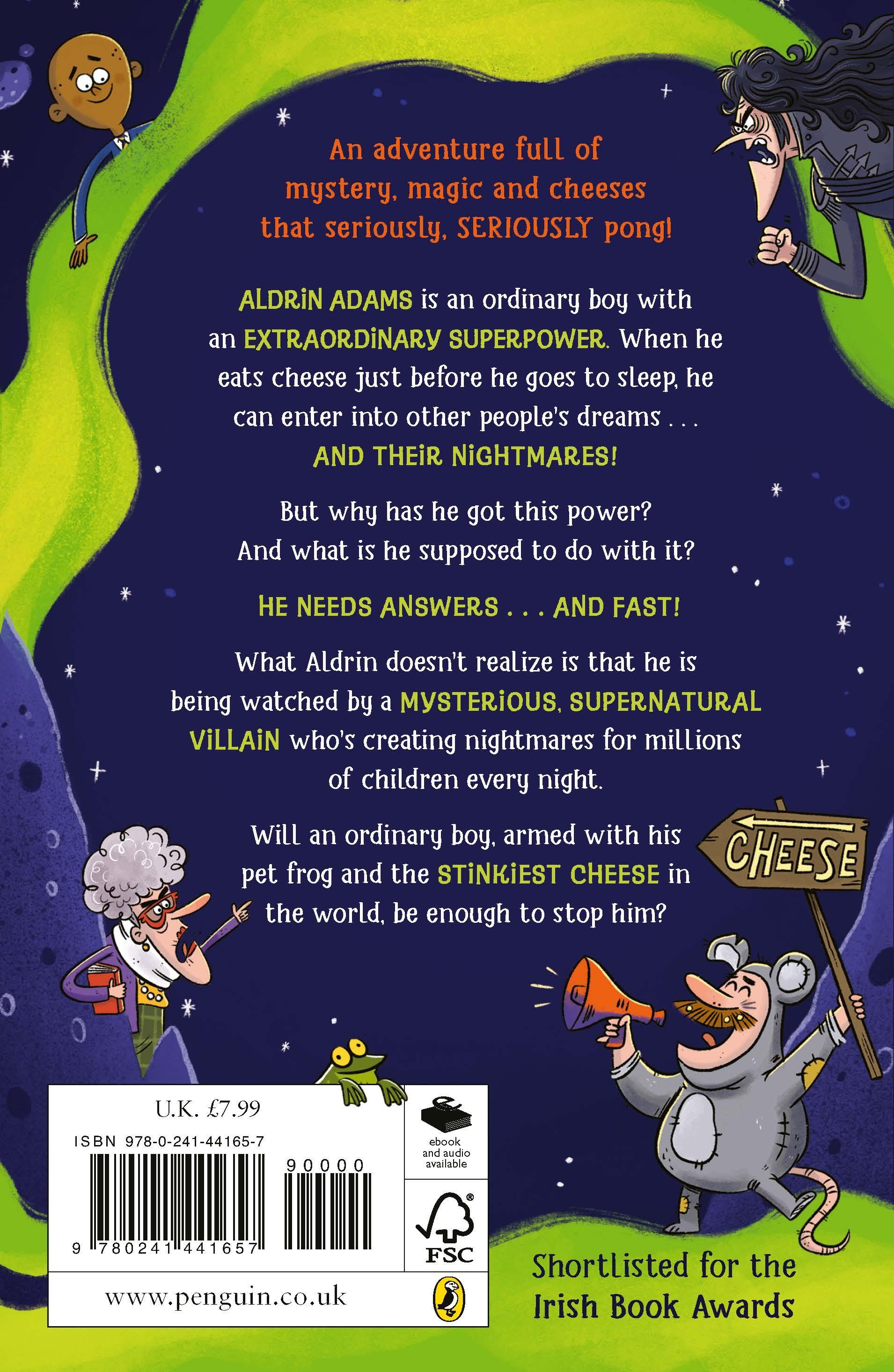 Rückseitencover Aldrin Adams and the Cheese Nightmares