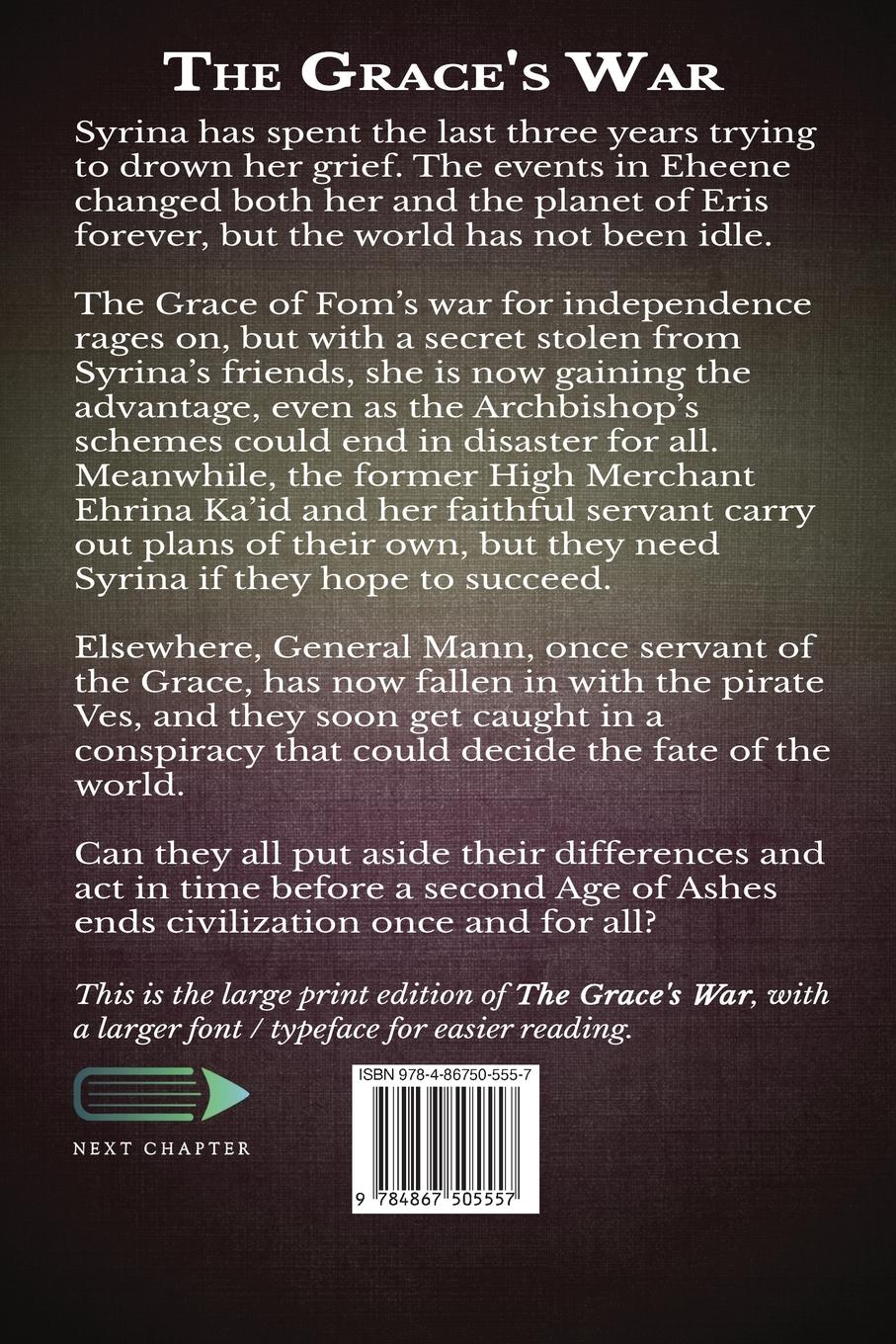 Rückseitencover The Grace's War