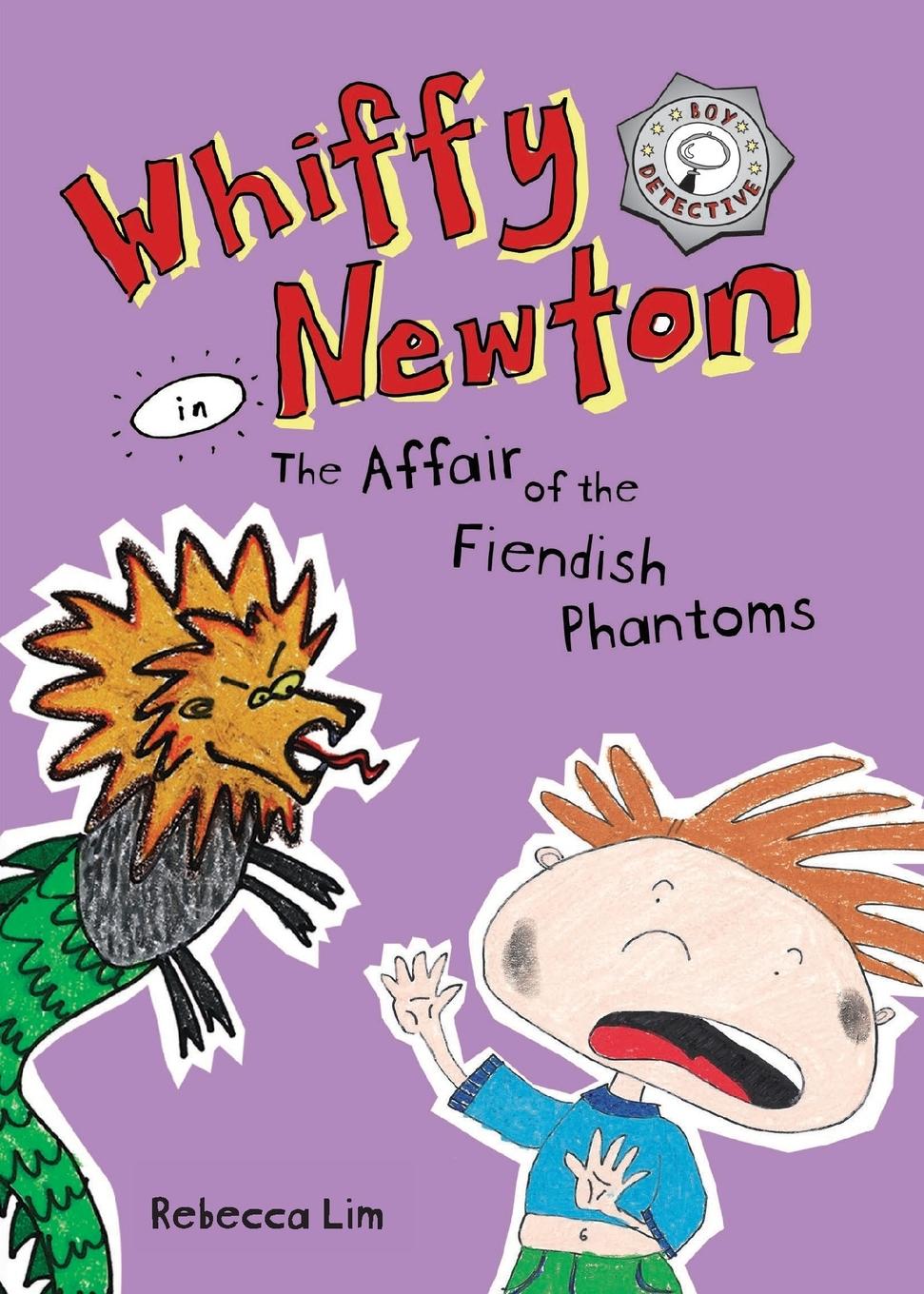 Vorderes Coverbild Whiffy Newton in The Affair of the Fiendish Phantoms