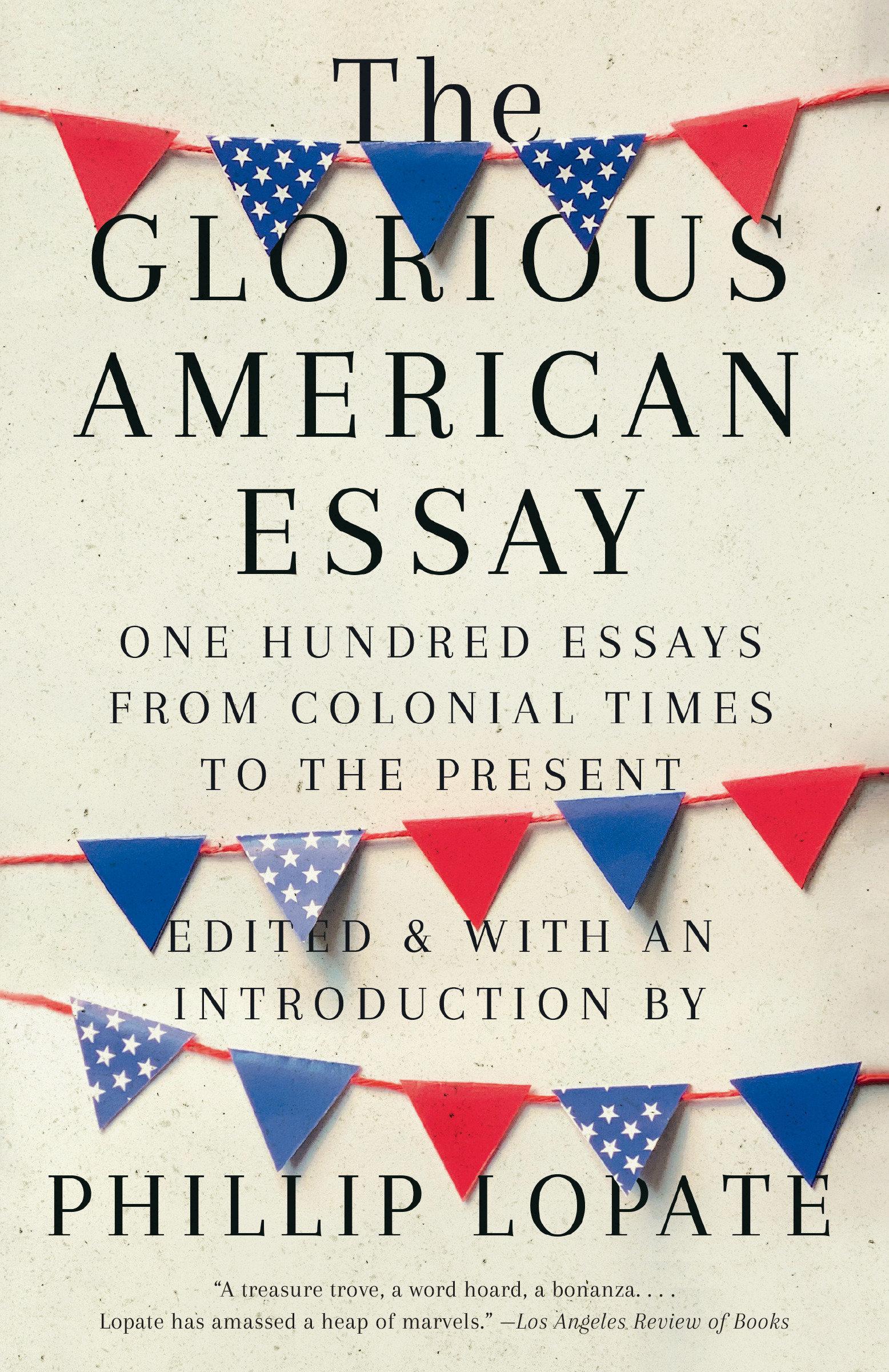 Vorderes Coverbild The Glorious American Essay
