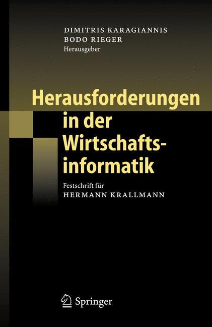 Vorderes Coverbild Herausforderungen in der Wirtschaftsinformatik