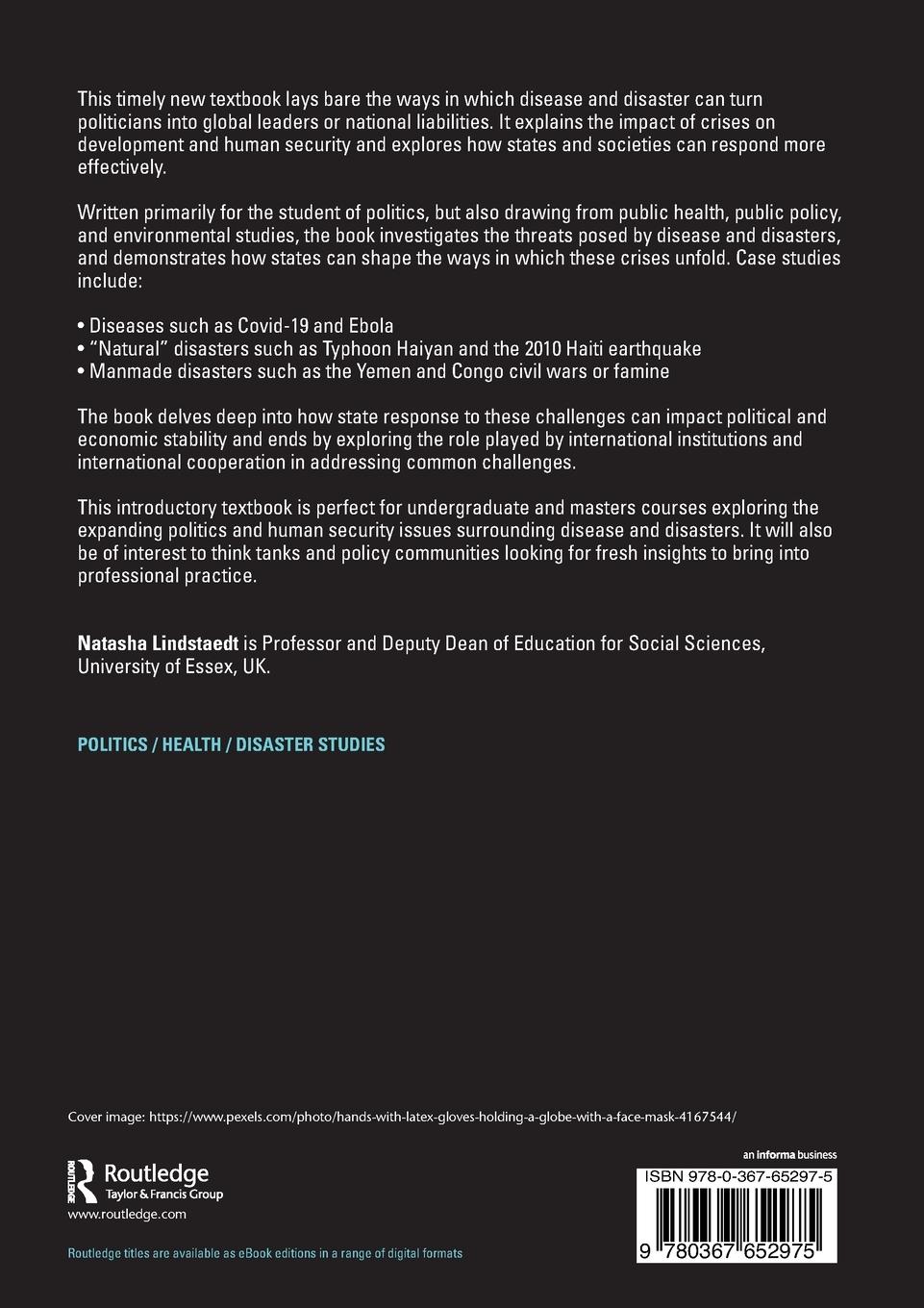 Rückseitencover Human Security in Disease and Disaster
