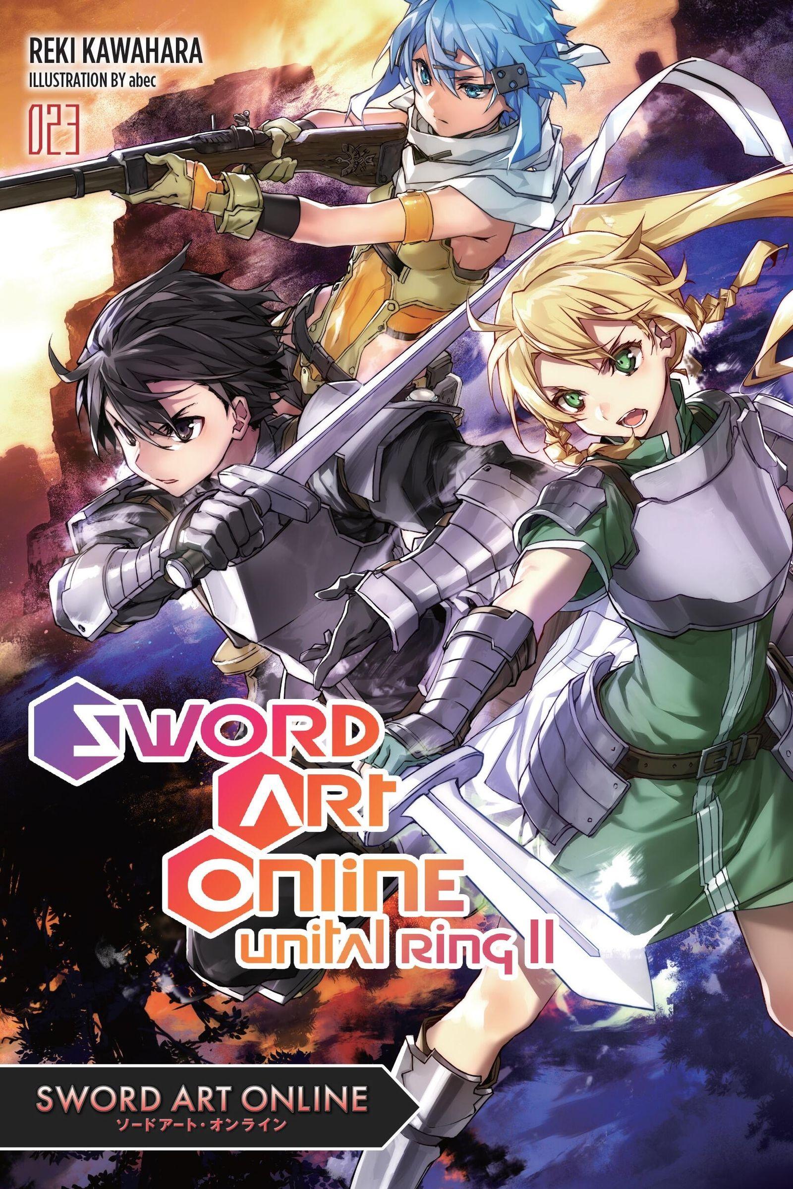 Vorderes Coverbild Sword Art Online 23 (Light Novel)
