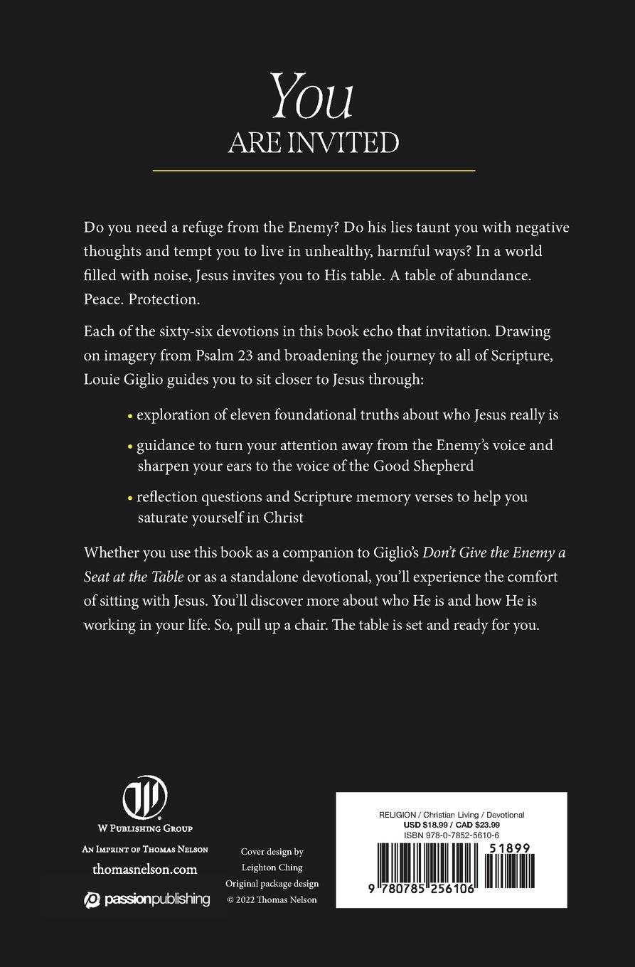 Rückseitencover At the Table with Jesus | Softcover