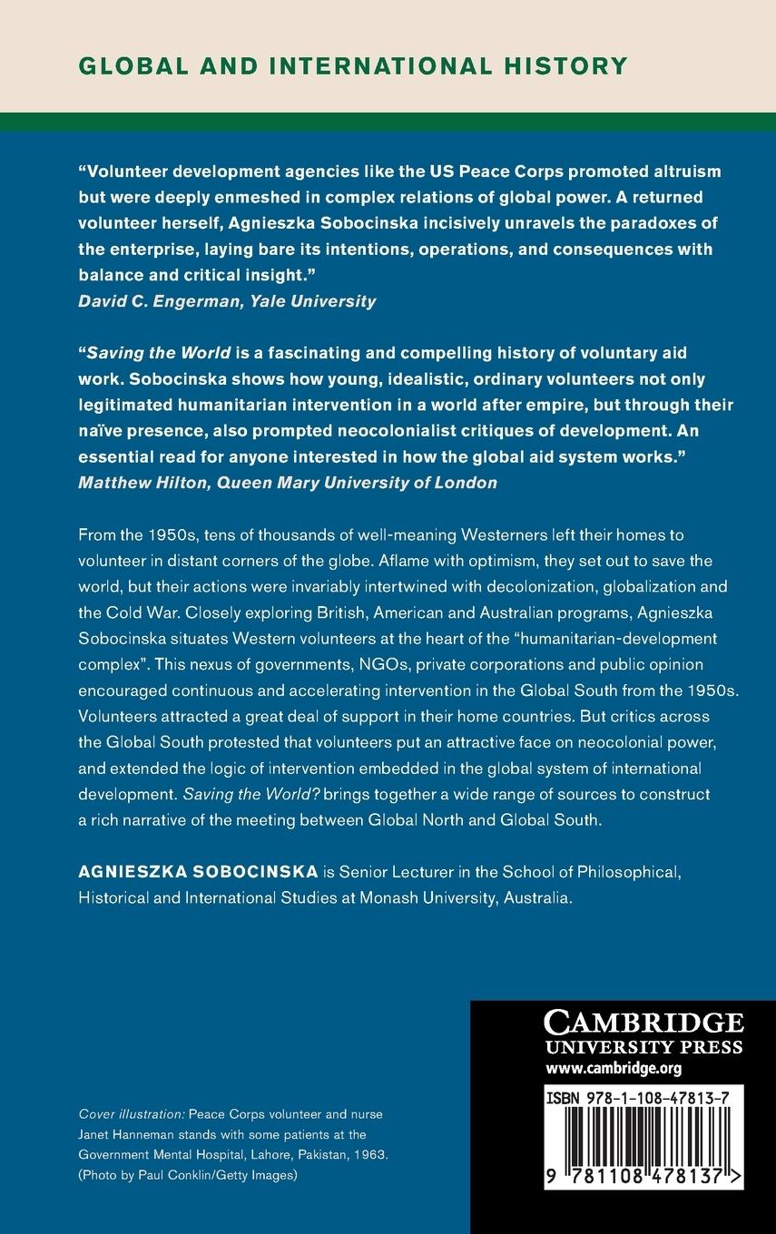 Rückseitencover Saving the World?