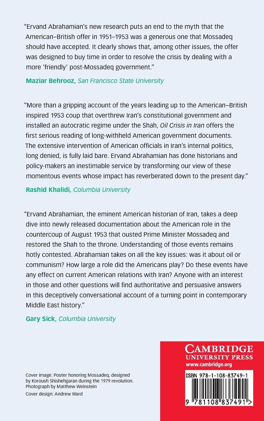 Rückseitencover Oil Crisis in Iran