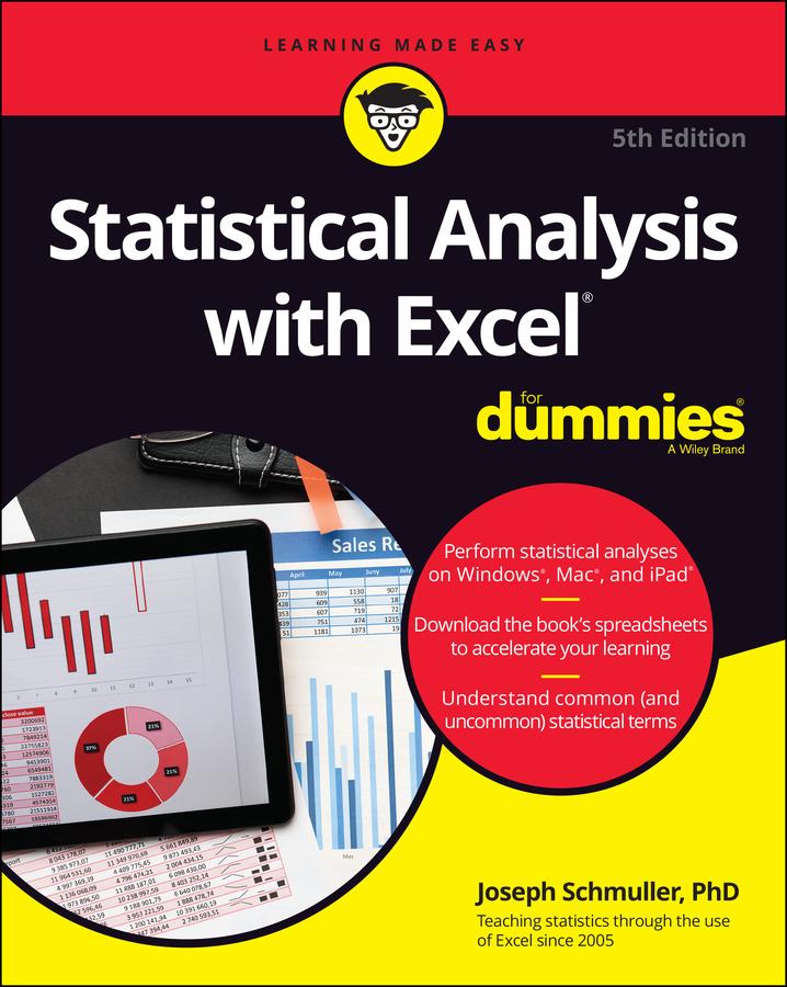 Vorderes Coverbild Statistical Analysis with Excel For Dummies