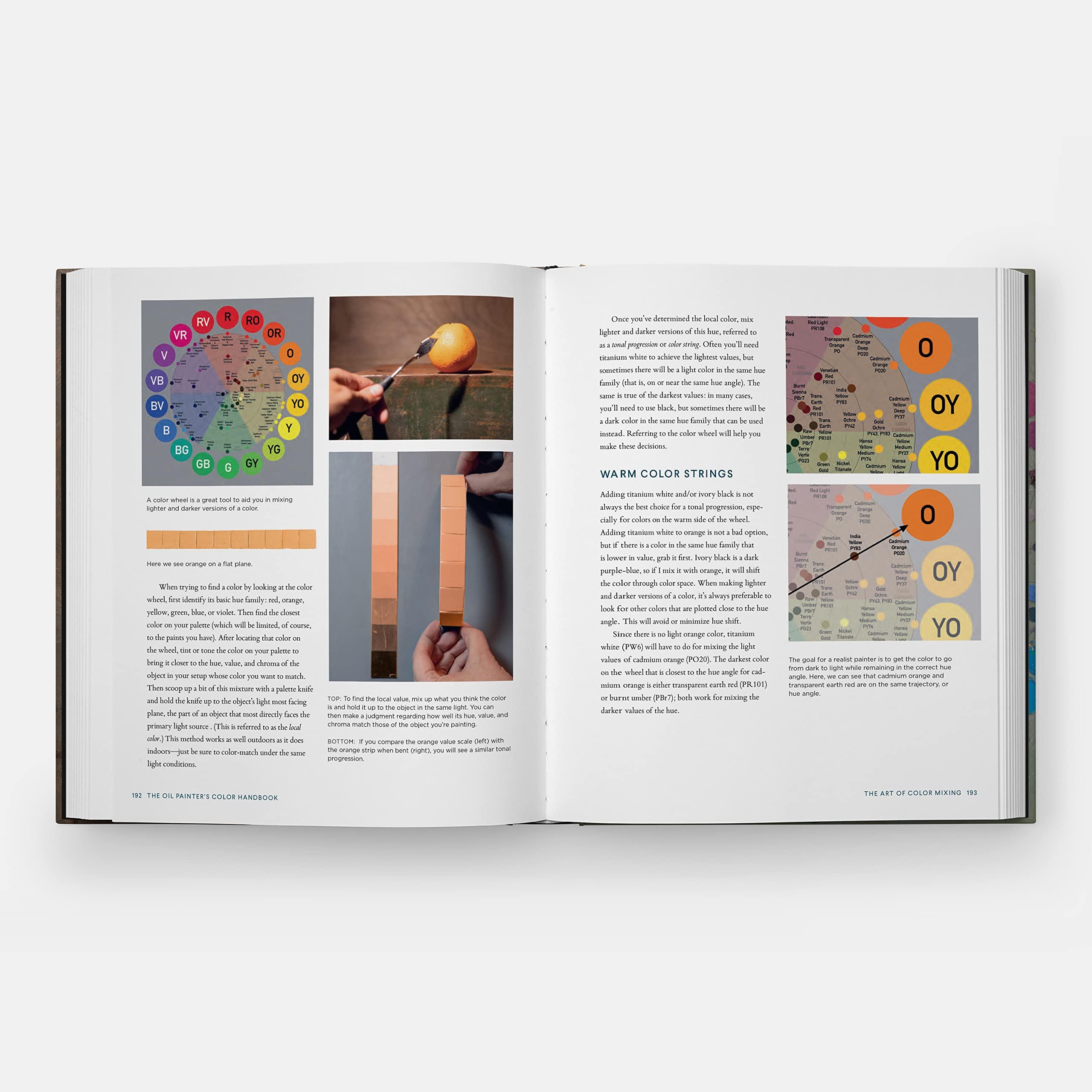 Beispielinhalt (Bild) The Oil Painter's Color Handbook