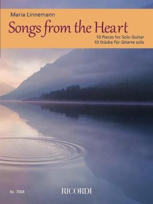 Vorderes Coverbild Songs from the Heart: 10 Pieces for Solo Guitar by Maria Linnemann