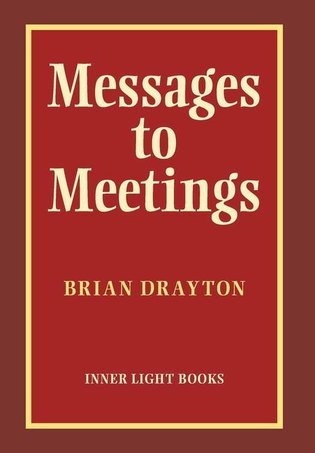 Vorderes Coverbild Messages to Meetings