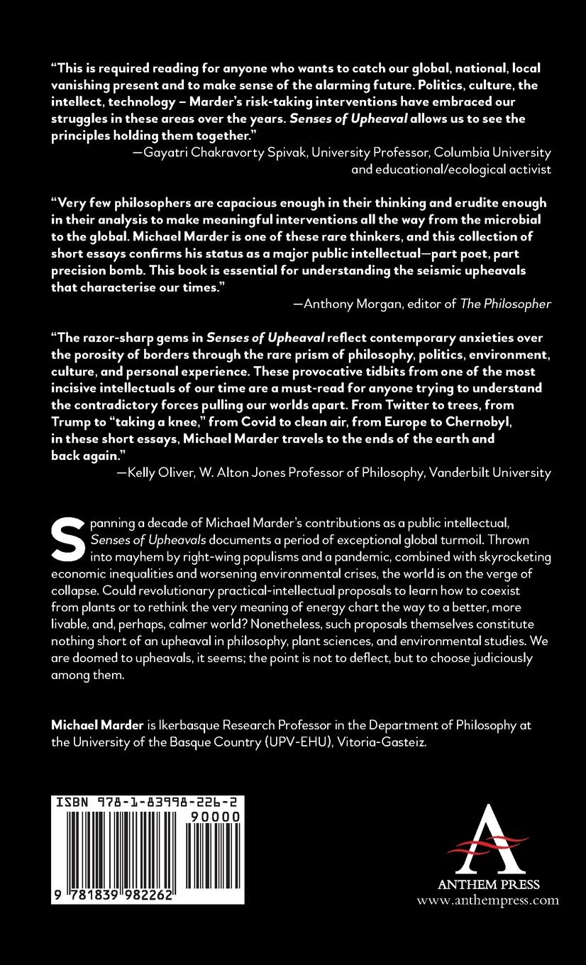 Rückseitencover Senses of Upheaval