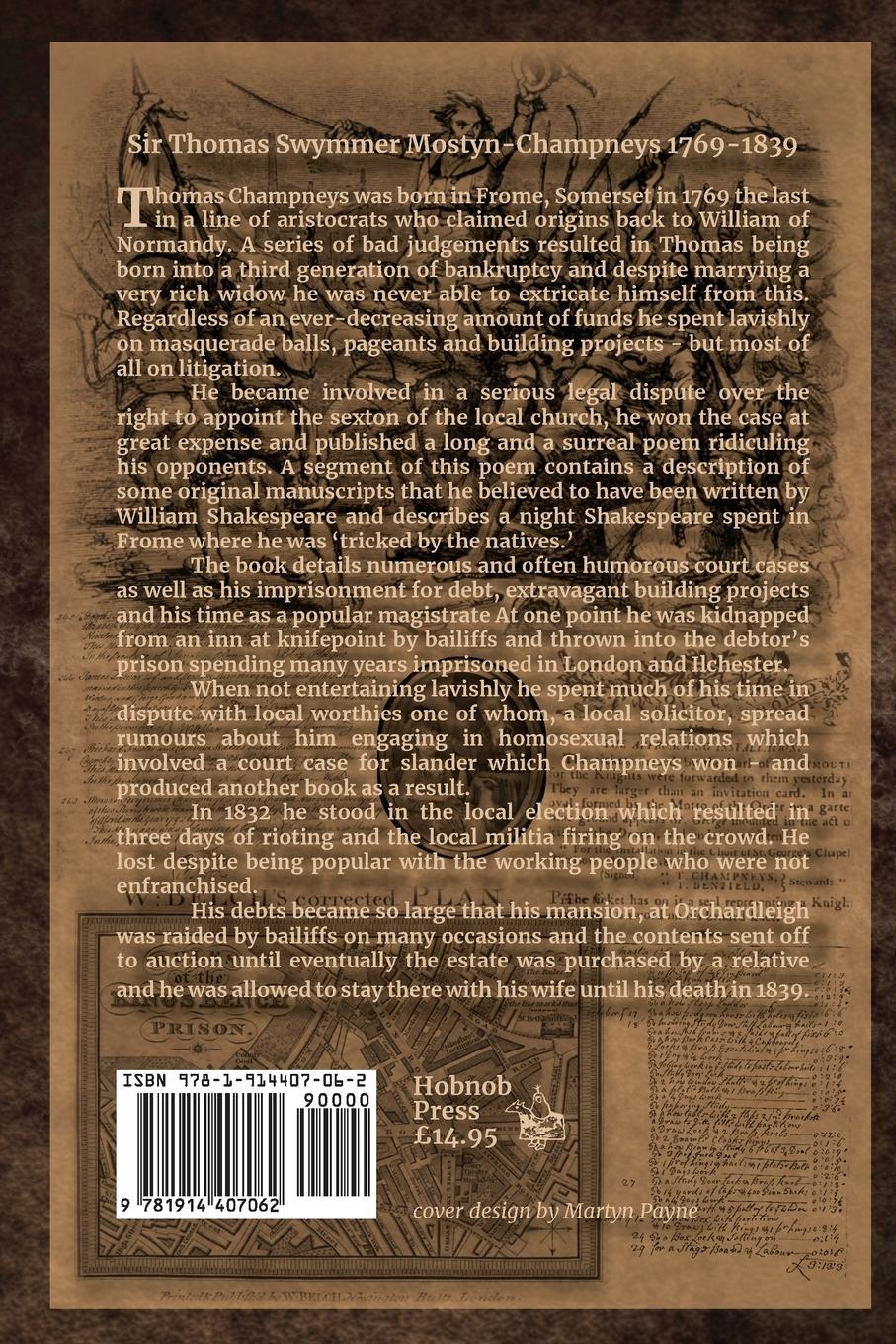 Rückseitencover A Surfeit of Magnificence