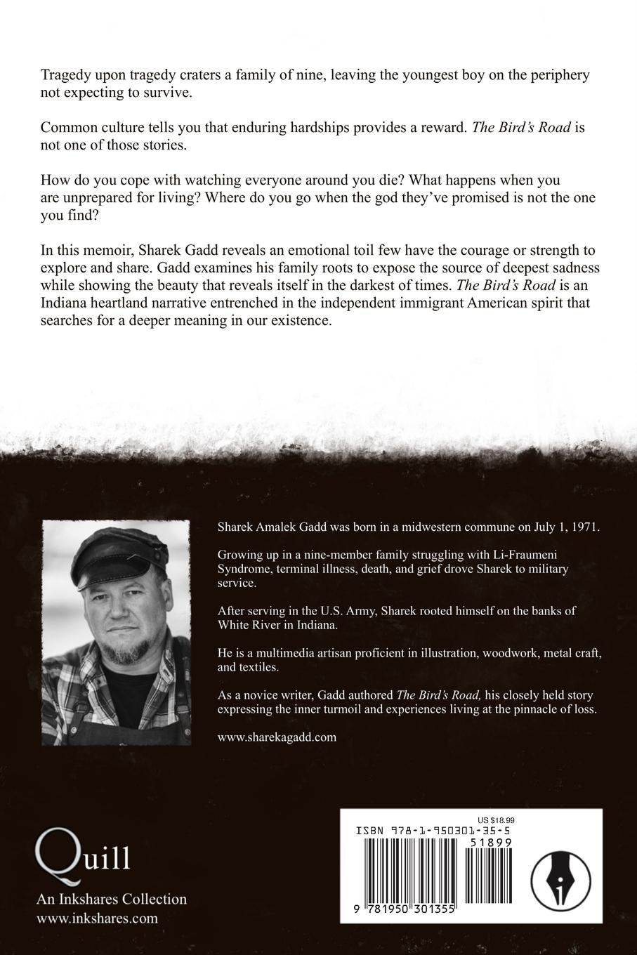 Rückseitencover The Bird's Road: The Interrogation of Sharek Amalek Gadd