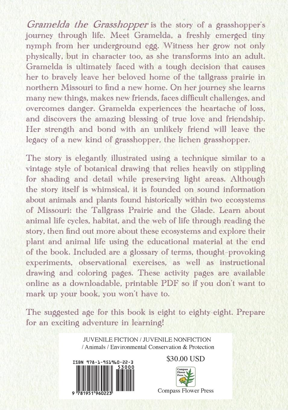 Rückseitencover Gramelda the Grasshopper