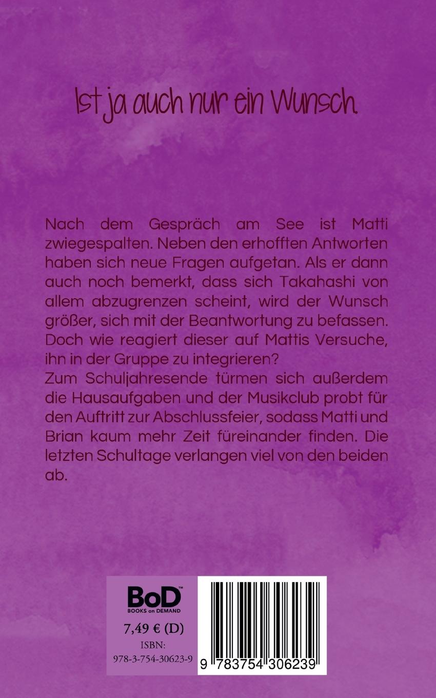 Rückseitencover Matti & Brian 8: Nur ein Wunsch