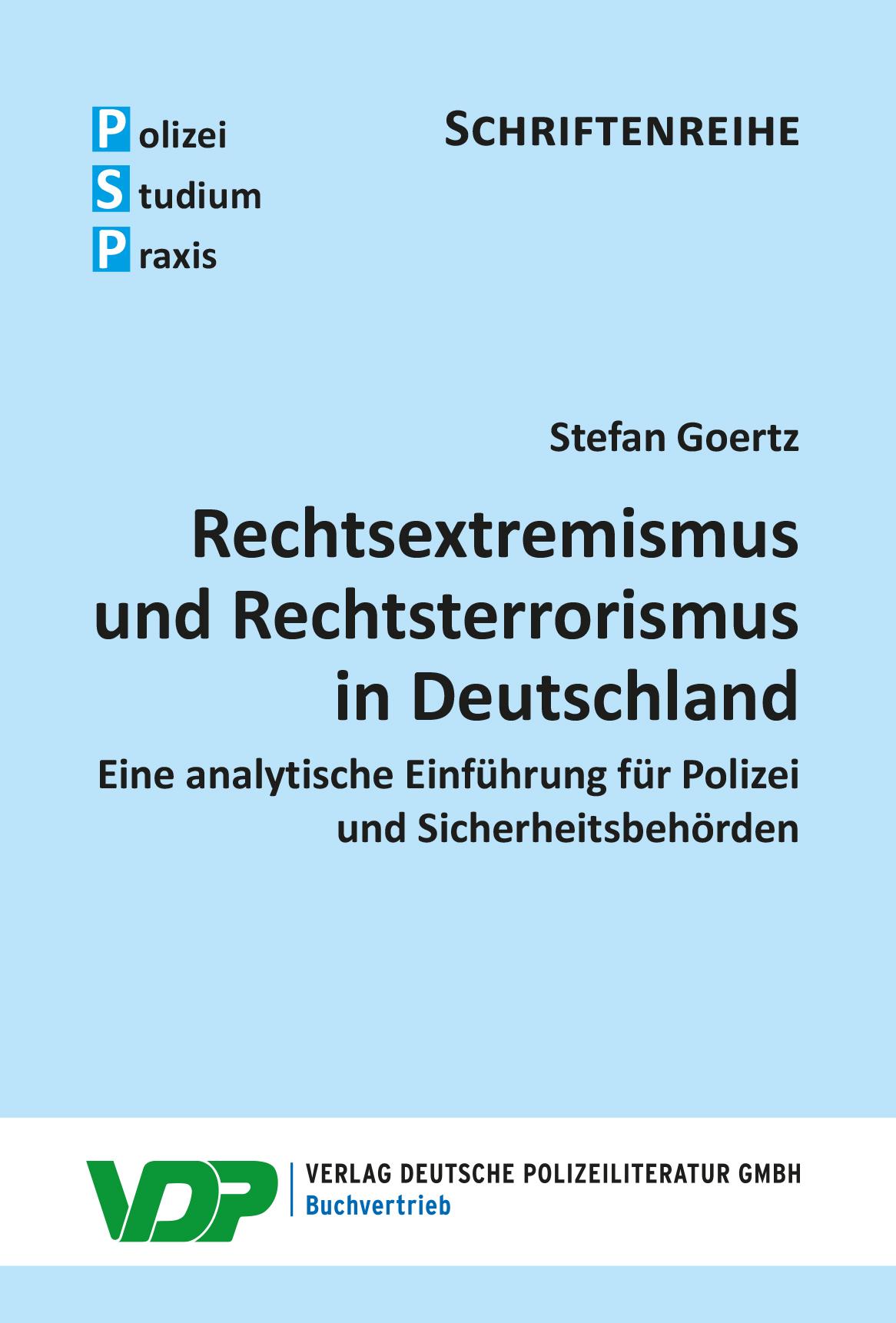 Vorderes Coverbild Rechtsextremismus und Rechtsterrorismus in Deutschland