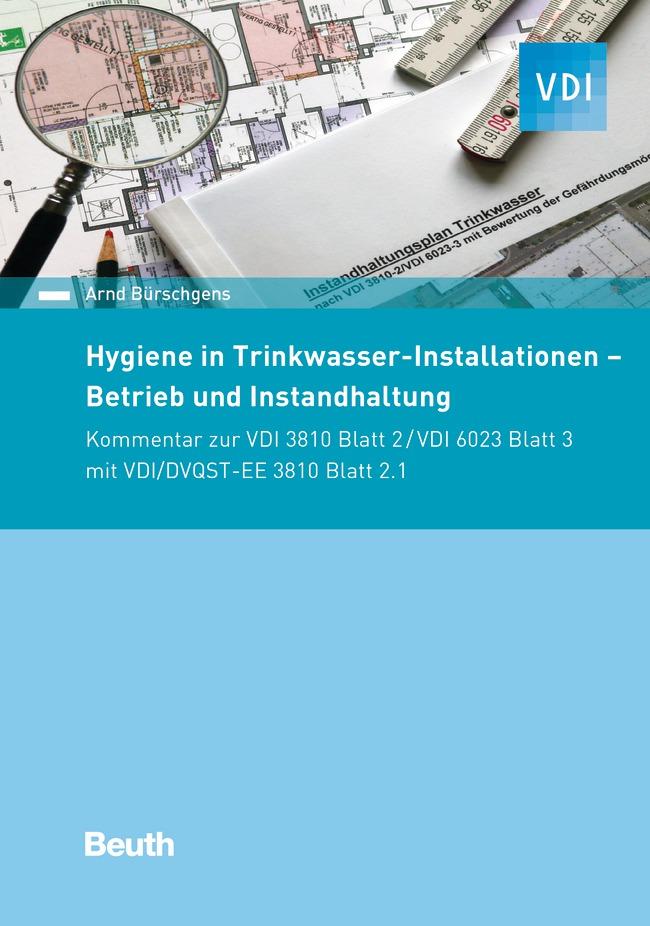 Vorderes Coverbild Hygiene in Trinkwasser-Installationen