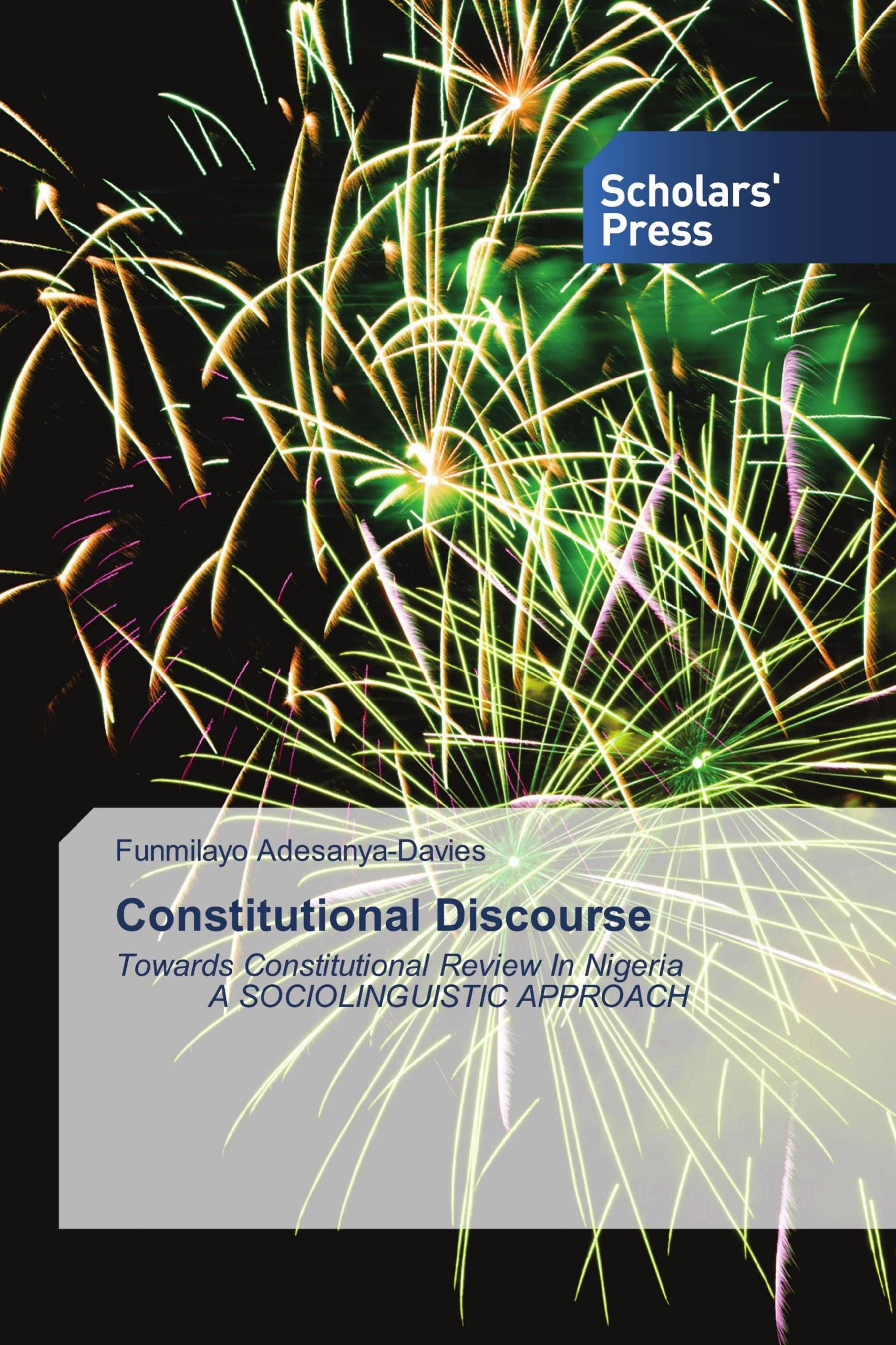 Vorderes Coverbild Constitutional Discourse