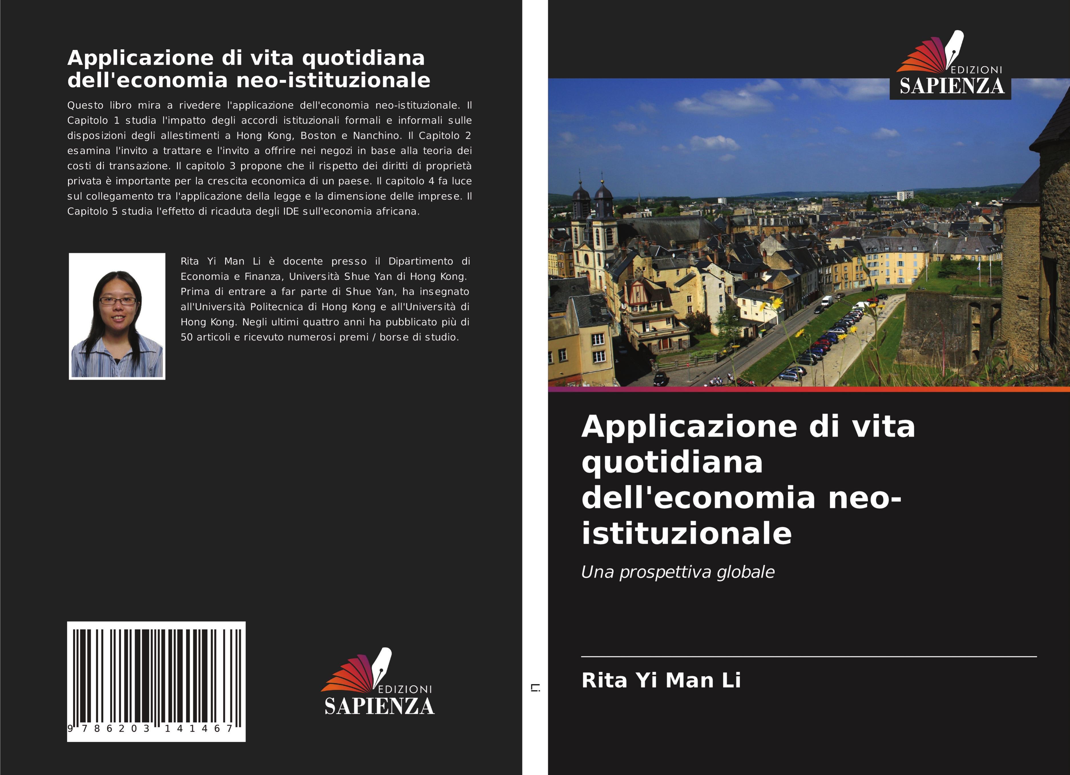 Vorderes Coverbild Applicazione di vita quotidiana dell'economia neo-istituzionale