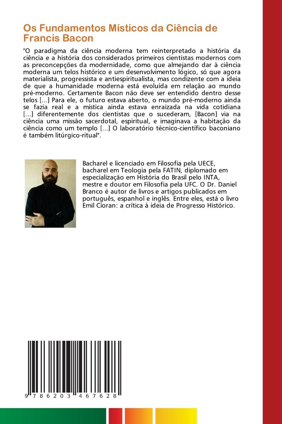 Rückseitencover Os Fundamentos Místicos da Ciência de Francis Bacon