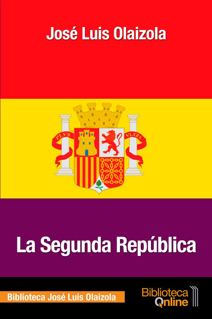 Vorderes Coverbild La segunda república