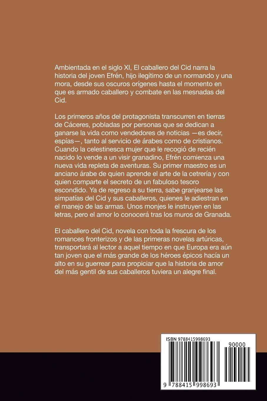 Rückseitencover El caballero del Cid