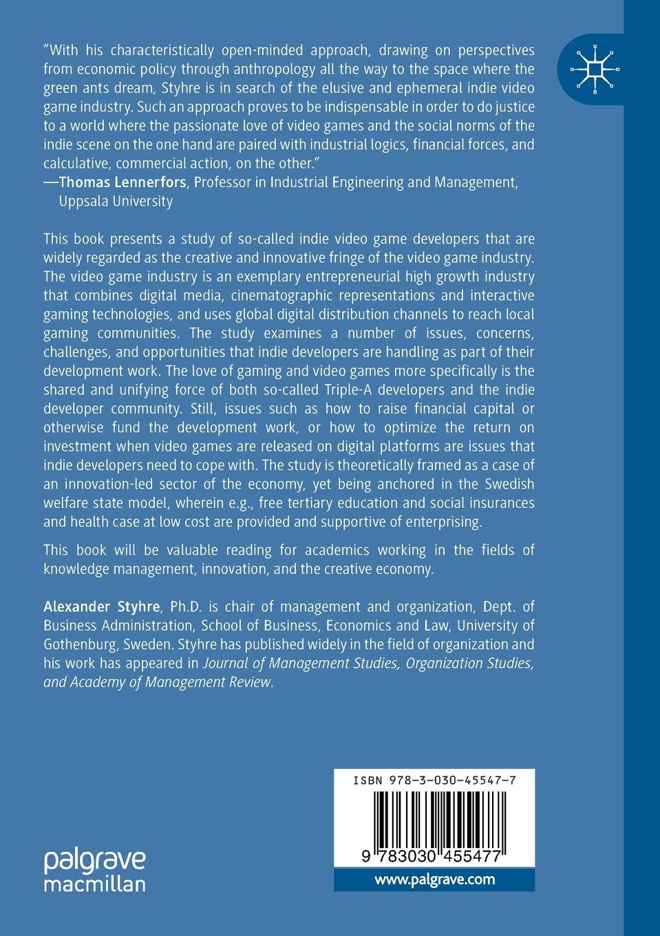 Rückseitencover Indie Video Game Development Work