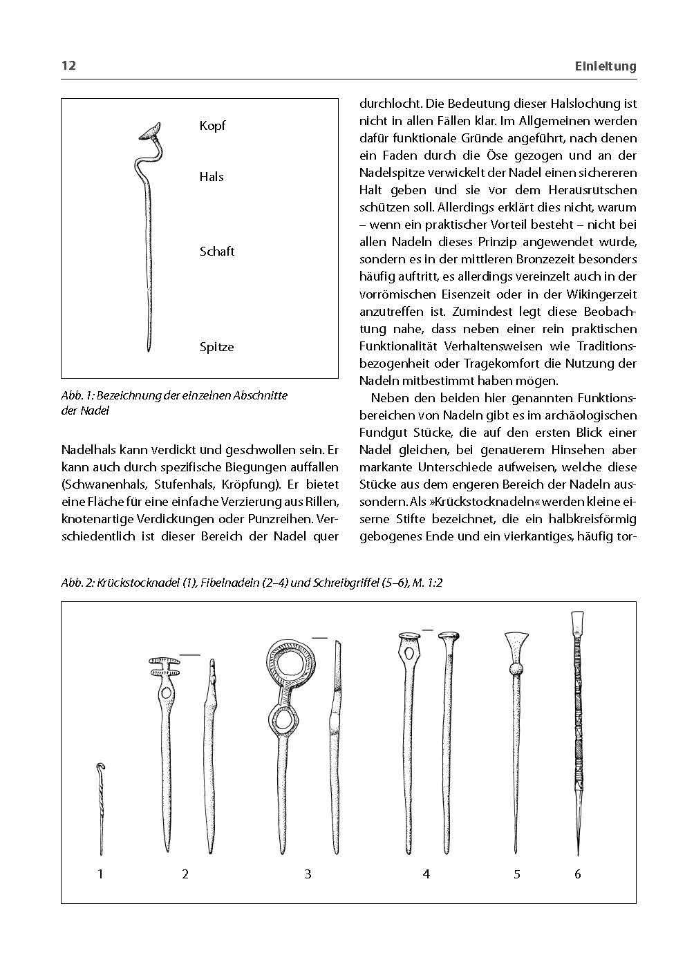 Beispielinhalt (Bild) Nadeln