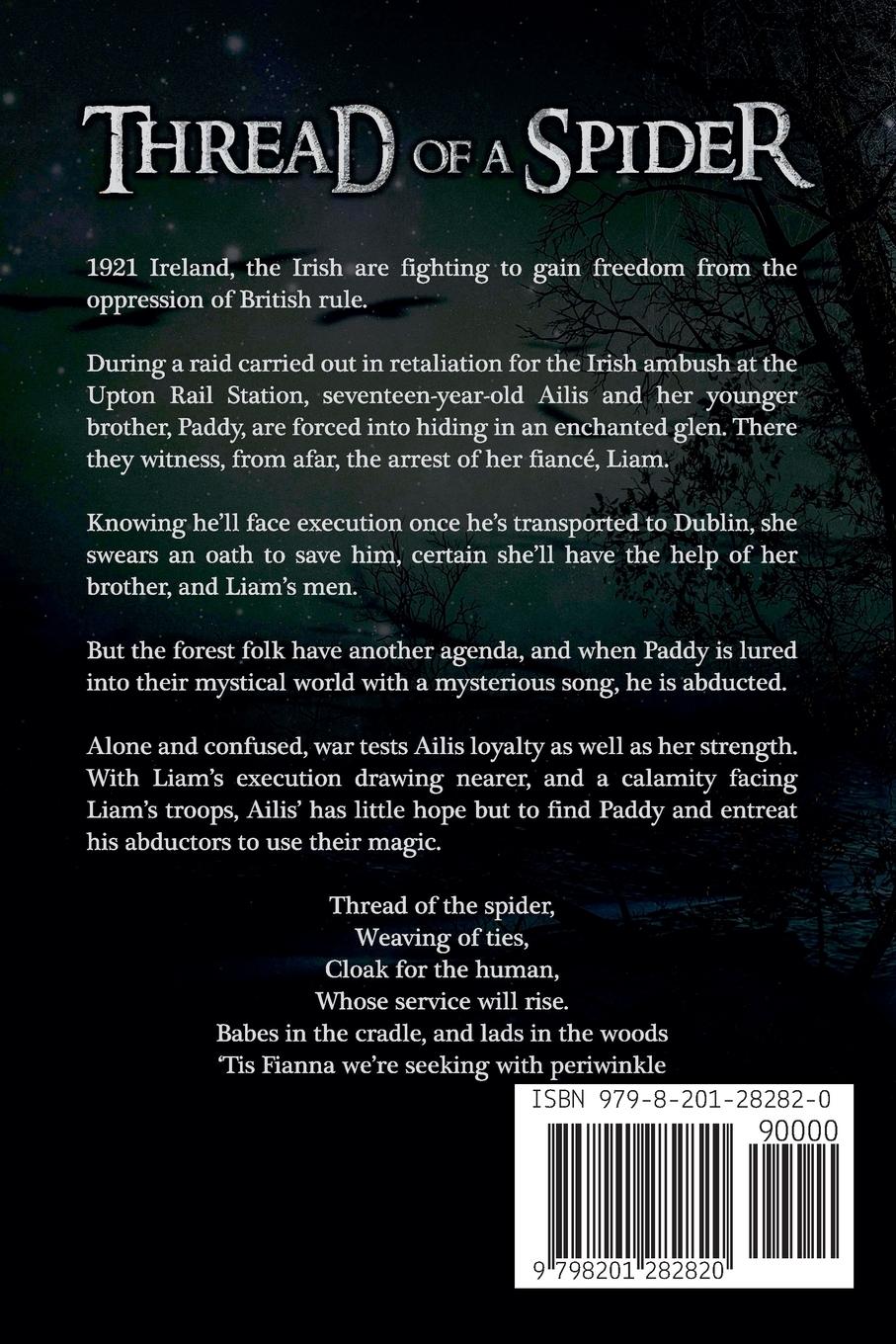 Rückseitencover Thread of a Spider