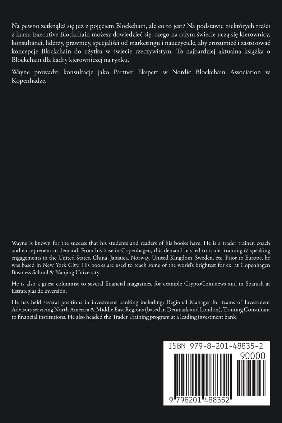 Rückseitencover Blockchain