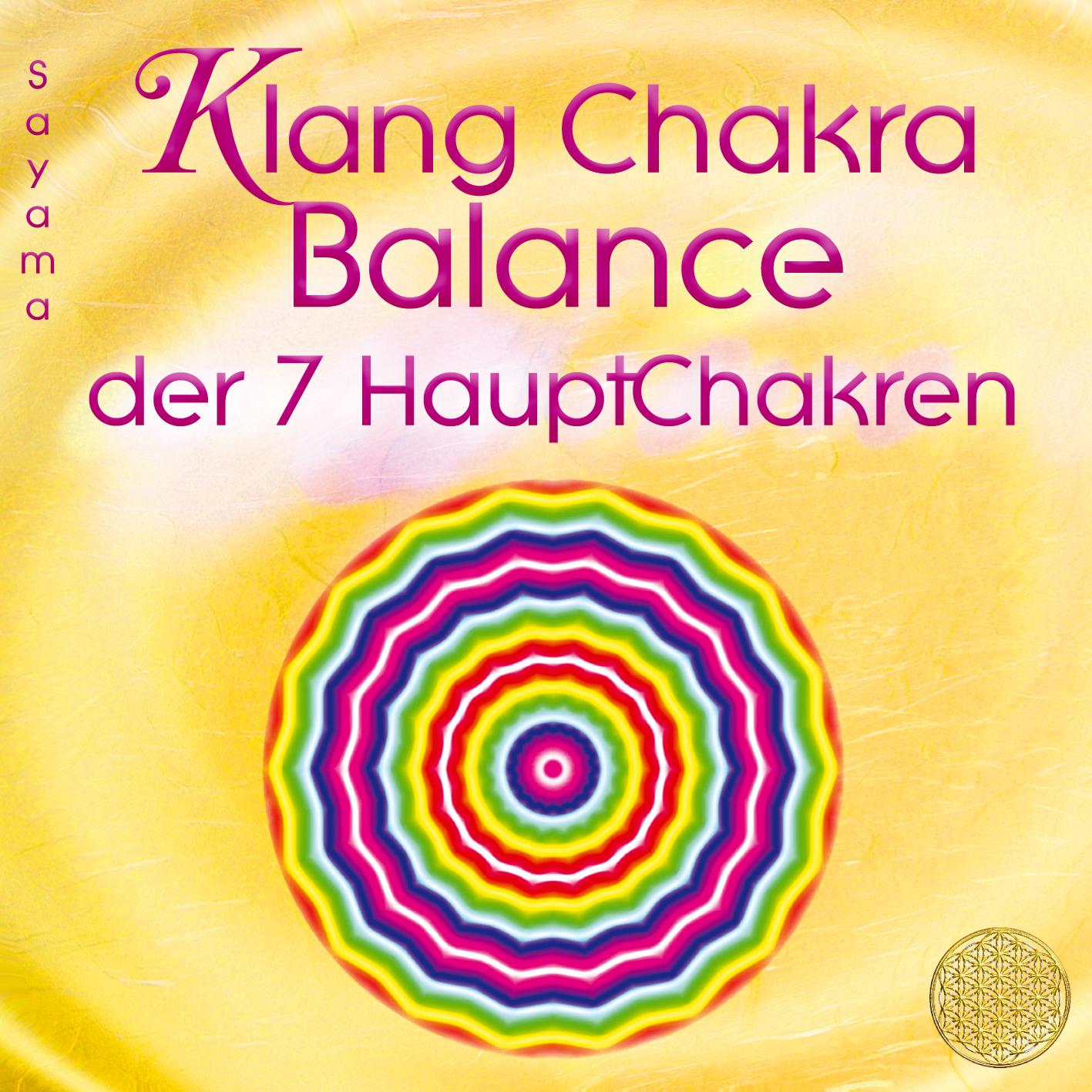 Vorderes Coverbild KLANG CHAKRA BALANCE DER SIEBEN HAUPTCHAKREN