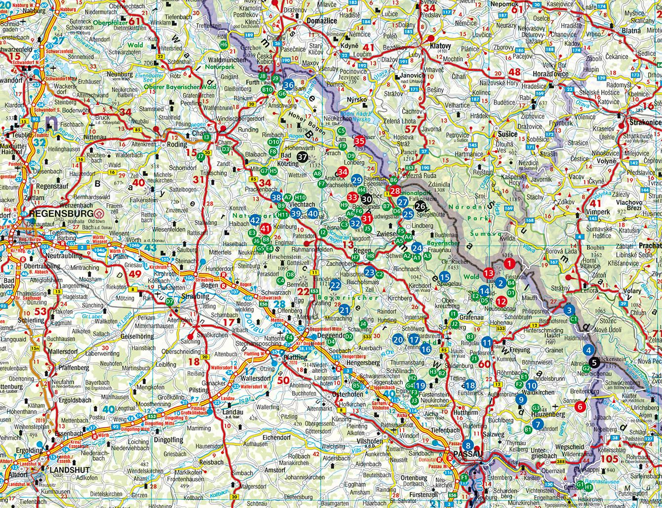 Beispielinhalt (Bild) ErlebnisWandern mit Kindern Bayerischer Wald