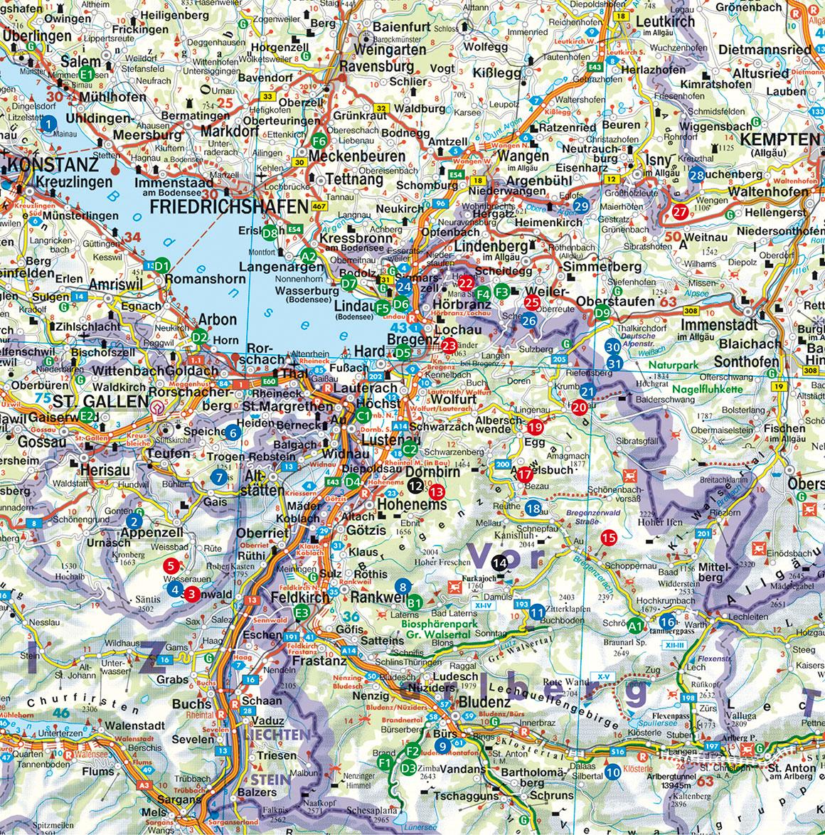 Beispielinhalt (Bild) ErlebnisWandern mit Kindern Dreiländereck Bodensee