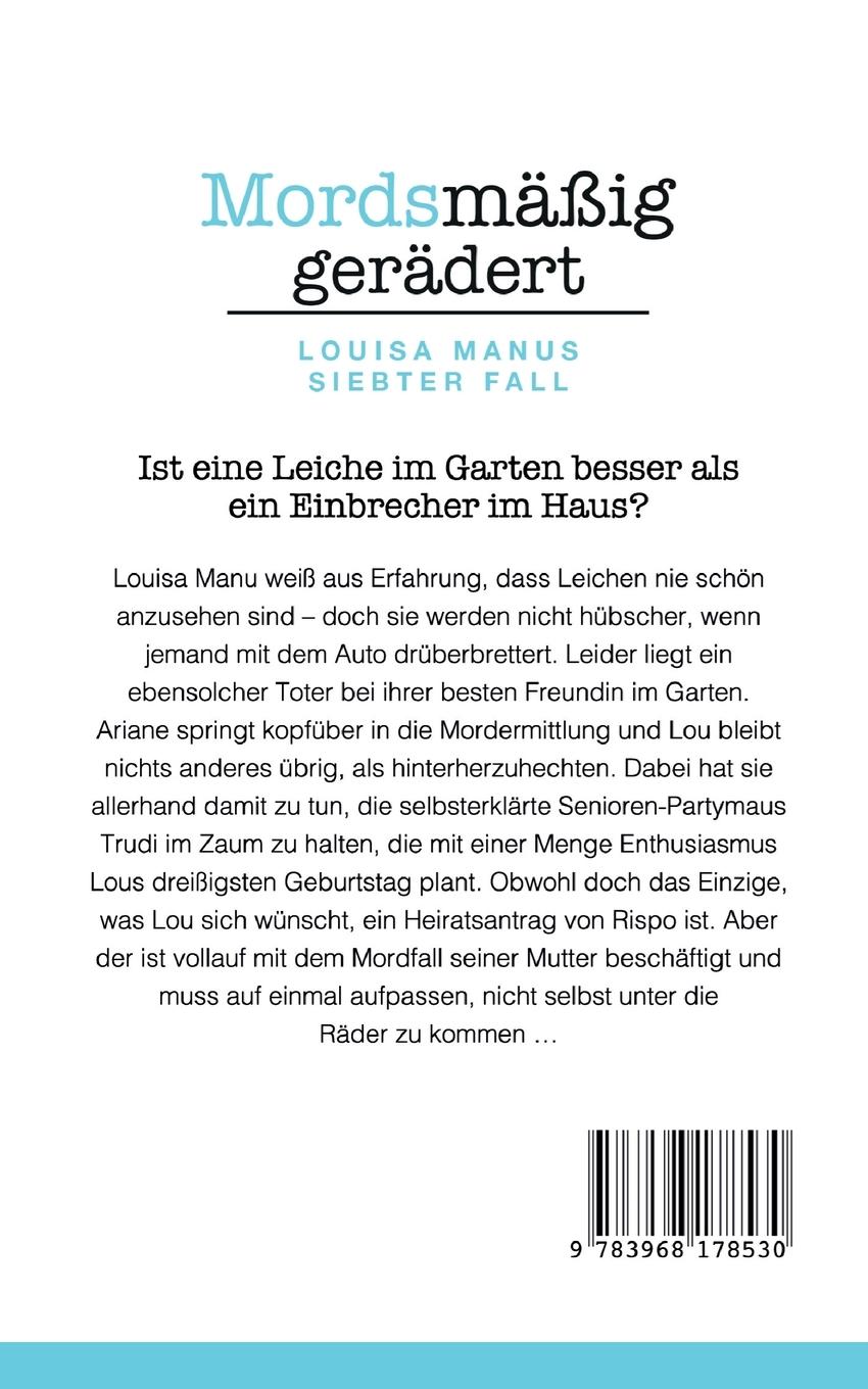 Rückseitencover Mordsmäßig gerädert