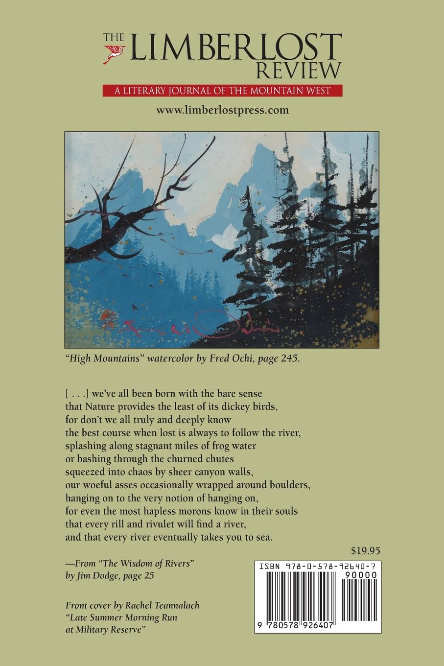 Rückseitencover The Limberlost Review