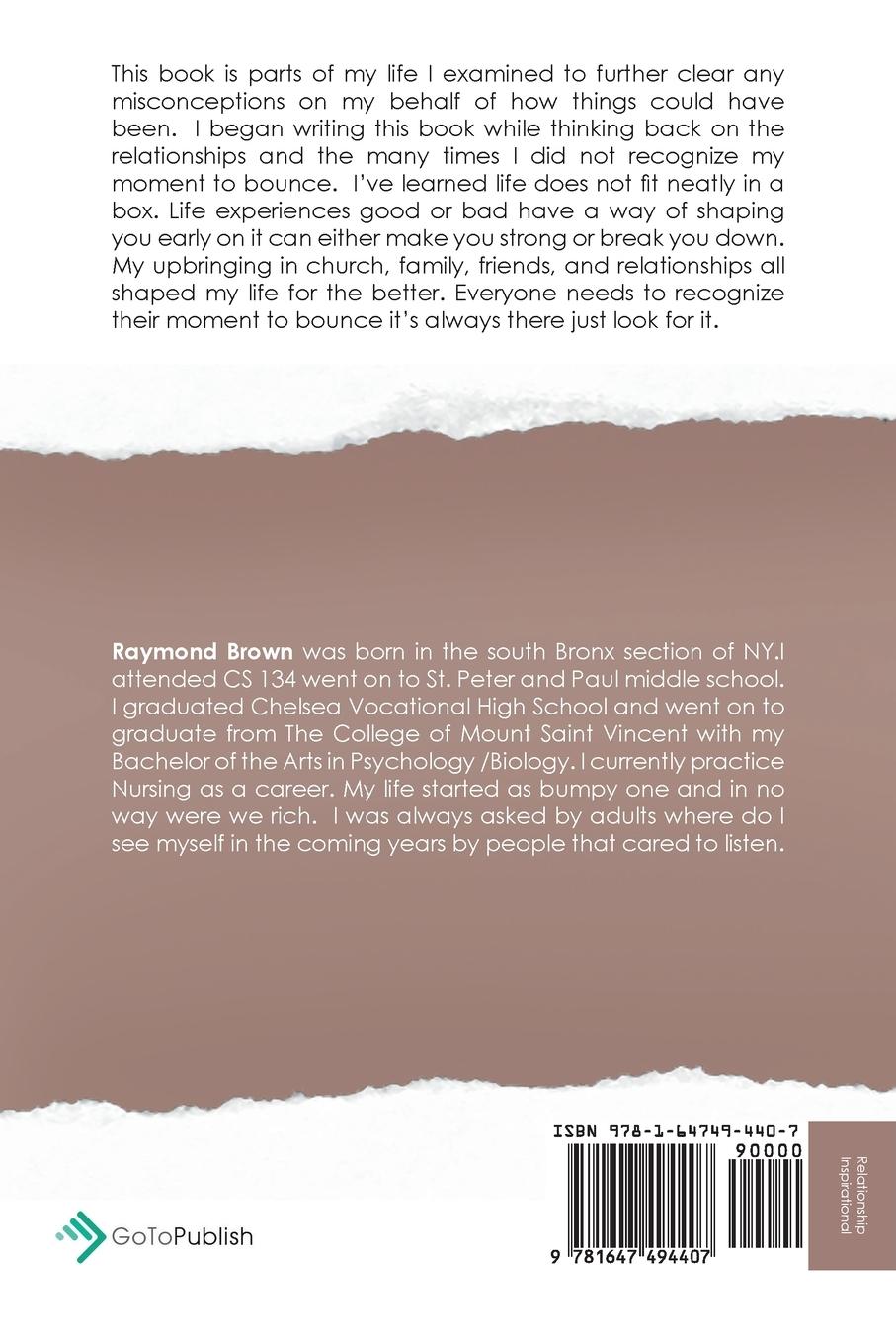 Rückseitencover The Moment I Should Have Bounced