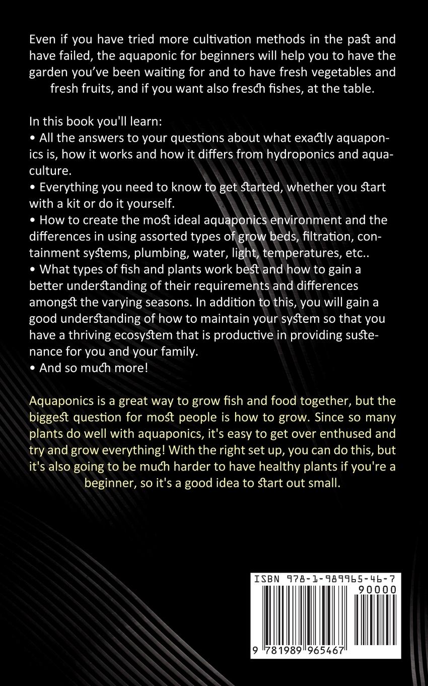 Rückseitencover Aquaponics for Beginners