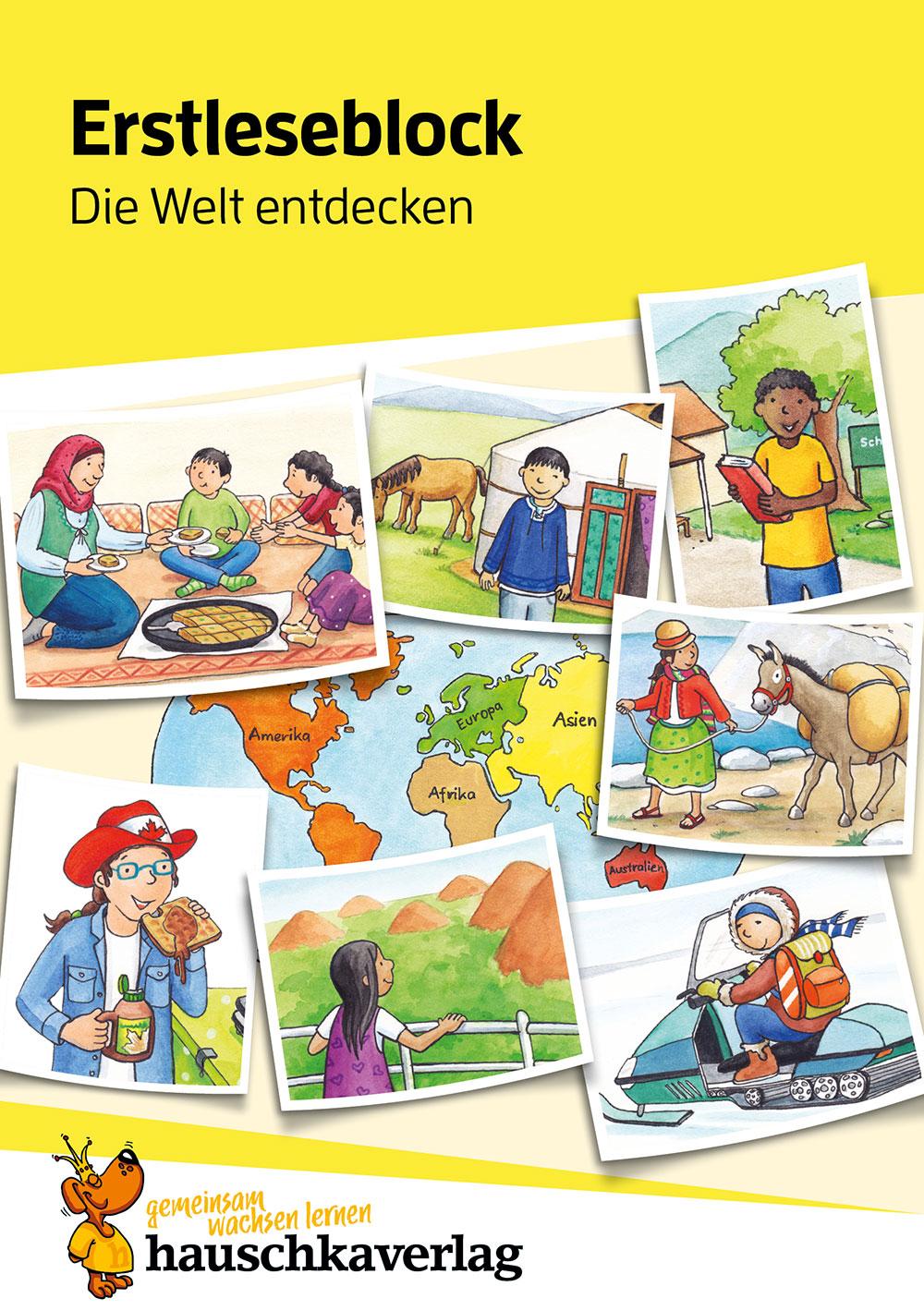 Vorderes Coverbild Lesen lernen 1. Klasse für Jungen und Mädchen - Die Welt entdecken