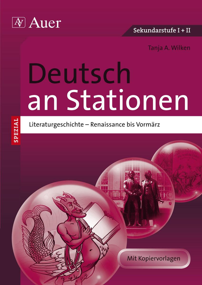Vorderes Coverbild Deutsch an Stationen spezial Literaturgeschichte 1