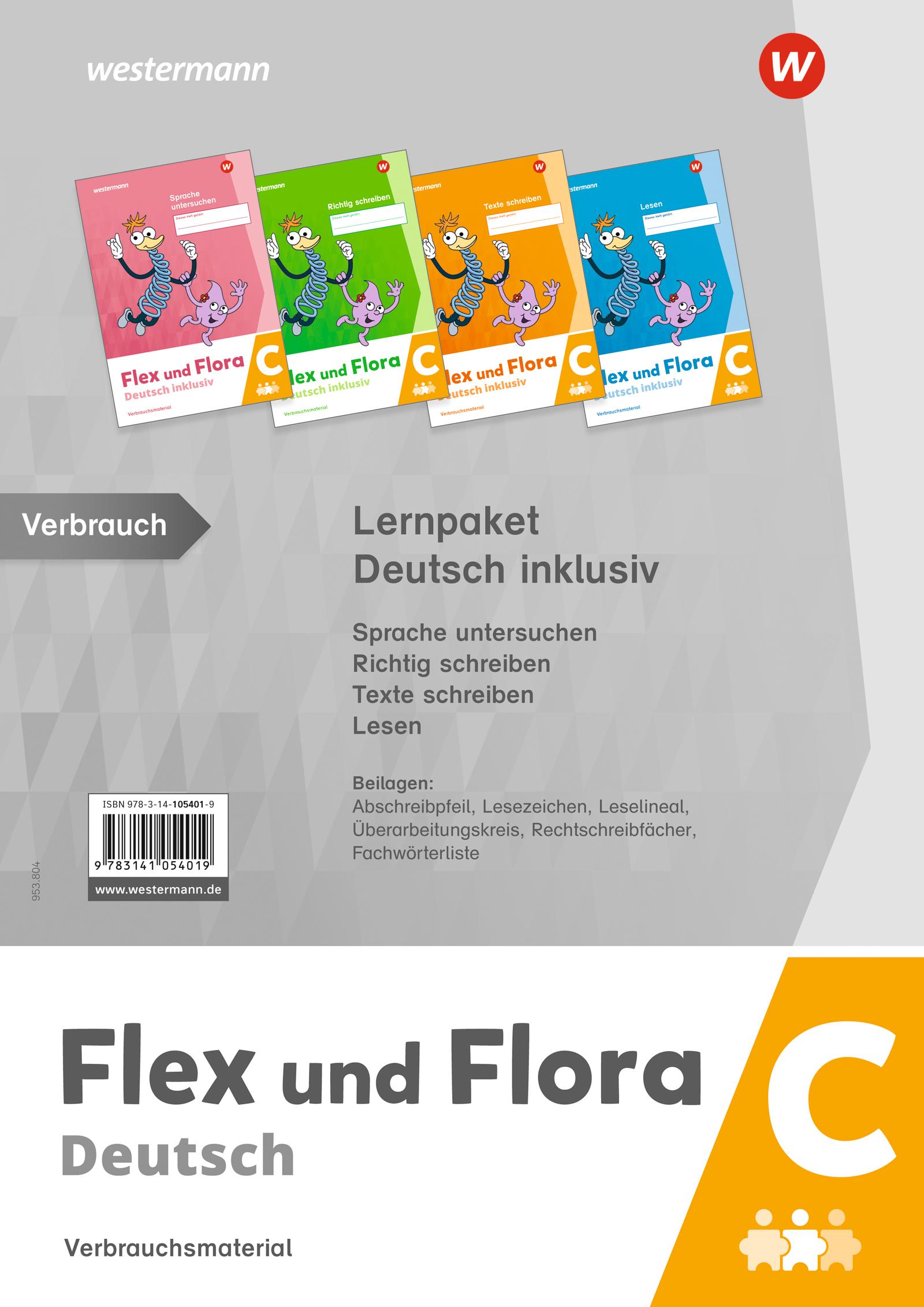 Vorderes Coverbild Flex und Flora - Deutsch inklusiv. Paket C